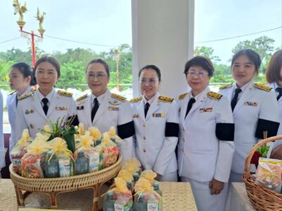 พิธีเจริญพระพุทธมนต์และทำบุญตักบาตรถวายเป็นพระราชกุศล เนื่องในโอกาสวันเฉลิมพระชนมพรรษา พระบาทสมเด็จพระปรเมนทรรามาธิบดีศรีสินทรมหาวชิราลงกรณ พระวชิรเกล้าเจ้าอยู่หัว ๒๘ กรกฎาคม ๒๕๖๙